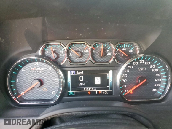 2017 Chevrolet Tahoe LT with VIN 1GNSKBKC5HR180726, listed as a Copart auction lot 57132405 with 116,110 mi miles and Salvage title. Bid and sale history available at DreamBid. Image 9.