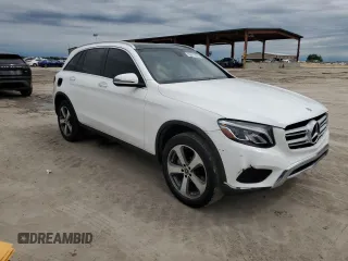 2019 Mercedes-Benz GLC 300 with VIN WDC0G4JB6KF506798, listed as a Copart auction lot 55617685 with 122,025 mi miles and Clean title. Bid and sale history available at DreamBid. Image 4.