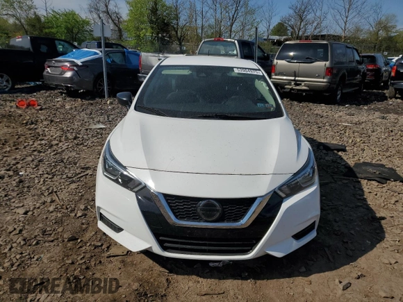 2020 Nissan Versa S with VIN 3N1CN8DV4LL909663, listed as a Copart auction lot 53904975 with 94,118 mi miles and Salvage Title. Bid and sale history available at DreamBid. Image 5.