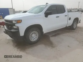 2020 Chevrolet Silverado 1500 Work Truck with VIN 1GCRYAEF0LZ165873, listed as a Copart auction lot 48058265 with 72,254 mi miles and Clean Title. Bid and sale history available at carsss.com. Image 1.
