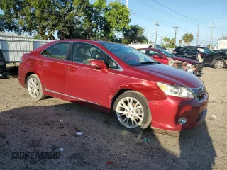 2010 Lexus HS with VIN JTHBB1BA1A2018901, listed as a Copart auction lot 63447054 with 172,248 mi miles and Salvage Title. Bid and sale history available at carsss.com. Image 4.