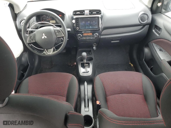 2024 Mitsubishi Mirage G4 ES with VIN ML32FUFJ0RHF06480, listed as a Copart auction lot 46890065 with 14,428 mi miles and Salvage Title. Bid and sale history available at carsss.com. Image 8.