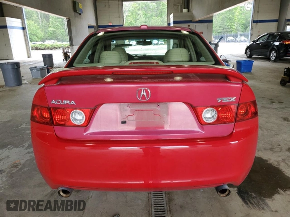 2005 Acura TSX with VIN JH4CL96935C000061, listed as a Copart auction lot 57378205 with 103,982 mi miles and Clean title. Bid and sale history available at DreamBid. Image 6.