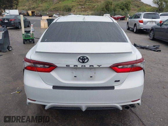 2023 Toyota Camry SE with VIN 4T1G11AK9PU143223, listed as a IAAI auction lot 41794392 with 22,806 mi miles. Bid and sale history available at carsss.com. Image 16.