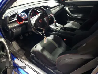 2018 Honda Civic Si with VIN 2HGFC3A58JH752704, listed as a Copart auction lot 43626265 with 125,929 mi miles and Salvage Title. Bid and sale history available at DreamBid. Image 8.