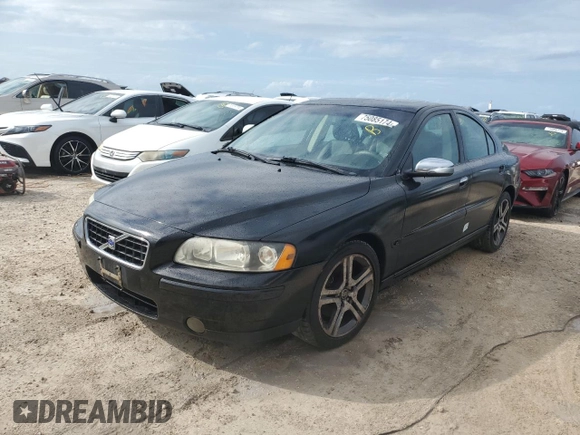 2006 Volvo S60 2.4L Turbo with VIN YV1RS547662558075, listed as a Copart auction lot 75085174 with 0 mi miles and Non Repairable. Bid and sale history available at carsss.com. Image 1.