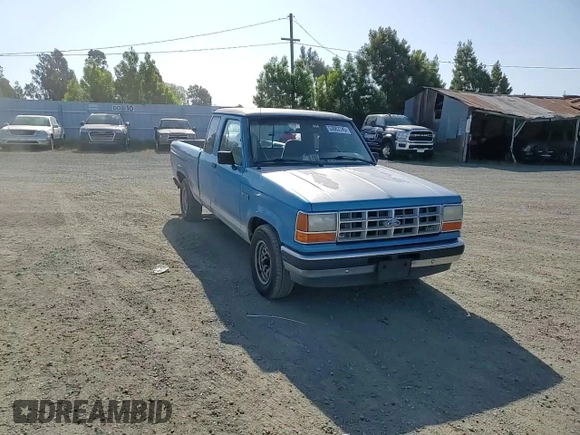 1992 Ford Ranger with VIN 1FTCR14X9NPA40821, listed as a Copart auction lot 53083745 with 63,198 mi miles and Salvage title. Bid and sale history available at DreamBid. Image 11.