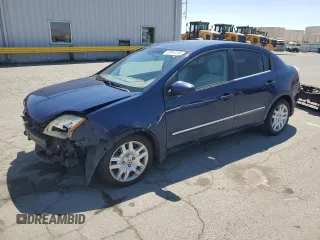 2010 Nissan Sentra S with VIN 3N1AB6AP2AL621826, listed as a Copart auction lot 60544115 with 116,031 mi miles and Salvage title. Bid and sale history available at DreamBid. Image 1.