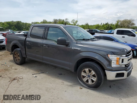 2020 Ford F-150 XL with VIN 1FTEW1C51LKE08033, listed as a Copart auction lot 53891445 with 201,612 mi miles and Clean Title. Bid and sale history available at carsss.com. Image 4.
