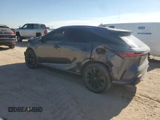 2024 Lexus RX 500h F Sport Performance z VIN 2T2BCMEA8RC013392, wystawiony jako Copart lot #88410815 z przebiegiem 25 609 mil mil oraz Szkoda całkowita • Salvage title. Historia ofert i sprzedaży dostępna na DreamBid. Obrazek 2.