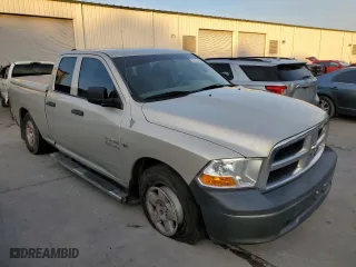 2010 Dodge Ram 1500 ST with VIN 1D7RB1GP7AS196735, listed as a Copart auction lot 83523794 with 154,156 mi miles and Salvage Title. Bid and sale history available at carsss.com. Image 4.