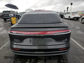 2023 Lucid Air Touring with VIN 50EA1TEA2PA005866, listed as a Copart auction lot 45400594 with 8,343 mi miles and Salvage Title. Bid and sale history available at carsss.com. Image 6.