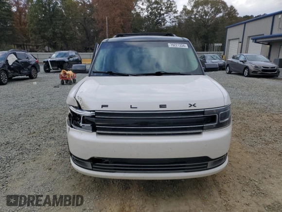 2016 Ford Flex Limited w/EcoBoost with VIN 2FMHK6DT2GBA10442, listed as a Copart auction lot 79221334 with 167,336 mi miles and Salvage Title. Bid and sale history available at carsss.com. Image 5.