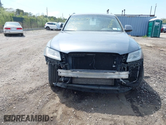 2014 Audi Q5 Premium Plus with VIN WA1LFAFP2EA060718, listed as a IAAI auction lot 42161099 with 122,914 mi miles and . Bid and sale history available at DreamBid. Image 6.
