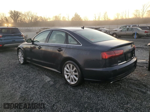 2016 Audi A6 2.0T Premium with VIN WAUFFAFC4GN172476, listed as a Copart auction lot 46979175 with 63,982 mi miles and Salvage Title. Bid and sale history available at carsss.com. Image 2.