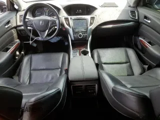 2015 Acura TLX Technology with VIN 19UUB3F55FA002721, listed as a Copart auction lot 55875264 with 90,083 mi miles and Salvage title. Bid and sale history available at DreamBid. Image 8.