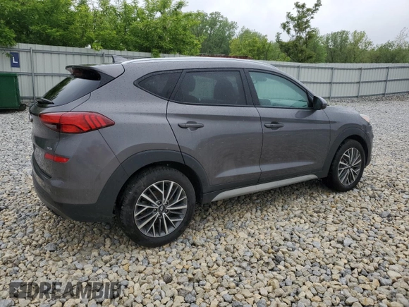 2020 Hyundai Tucson SEL z VIN KM8J3CAL3LU178581, wystawiony jako Copart lot #58234395 z przebiegiem 168 452 mil mil oraz Czysty tytuł • Clean title. Historia ofert i sprzedaży dostępna na DreamBid. Obrazek 3.
