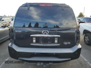 2004 Infiniti QX56 with VIN 5N3AA08A44N811844, listed as a Copart auction lot 81767923 with 224,847 mi miles and Salvage Title. Bid and sale history available at carsss.com. Image 6.