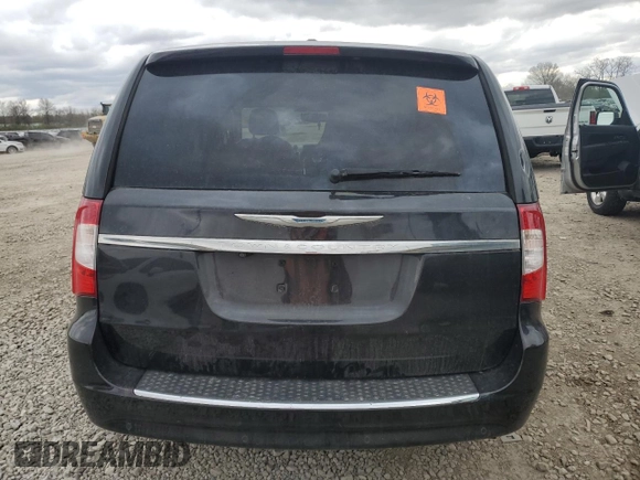 2014 Chrysler Town & Country Touring-L with VIN 2C4RC1CG6ER257299, listed as a Copart auction lot 53265995 with 140,836 mi miles and Salvage Title. Bid and sale history available at carsss.com. Image 6.