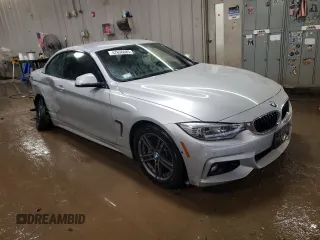 2014 BMW 4 Series 435i with VIN WBA3T3C59EP737190, listed as a Copart auction lot 47636685 with 96,729 mi miles and Salvage title. Bid and sale history available at DreamBid. Image 4.