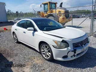 2011 Nissan Maxima 3.5 SV with VIN 1N4AA5AP8BC862951, listed as a IAAI auction lot 41465983 with 168,768 mi miles. Bid and sale history available at carsss.com. Image 1.