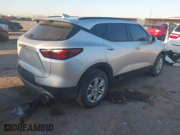 2020 Chevrolet Blazer LT with VIN 3GNKBCR44LS615357, listed as a IAAI auction lot 41757533 with 112,502 mi miles and . Bid and sale history available at DreamBid. Image 4.