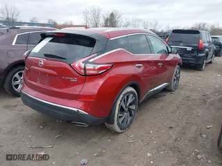2015 Nissan Murano SL with VIN 5N1AZ2MH7FN244256, listed as a IAAI auction lot 41849967 with 85,930 mi miles. Bid and sale history available at carsss.com. Image 4.