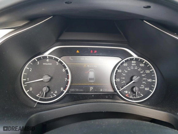 2018 Nissan Murano Platinum with VIN 5N1AZ2MH7JN164271, listed as a Copart auction lot 51427635 with 108,734 mi miles and Salvage Title. Bid and sale history available at carsss.com. Image 9.