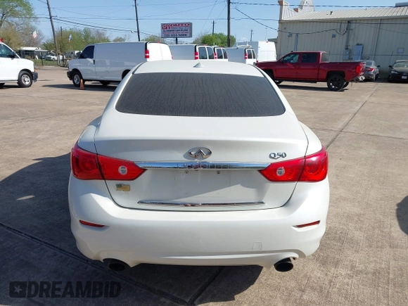 2017 Infiniti Q50 Signature Edition with VIN JN1EV7AP3HM738779, listed as a IAAI auction lot 41870416 with 129,694 mi miles and . Bid and sale history available at DreamBid. Image 17.