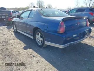 2004 Chevrolet Monte Carlo SS Supercharged with VIN 2G1WZ121349210771, listed as a IAAI auction lot 42112705 with 110,593 mi miles. Bid and sale history available at carsss.com. Image 3.