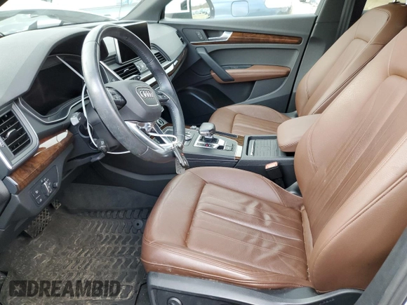 2020 Audi Q5 Premium Plus with VIN WA1BNAFY6L2021936, listed as a Copart auction lot 71497262 with 28,188 mi miles. Bid and sale history available at carsss.com. Image 7.