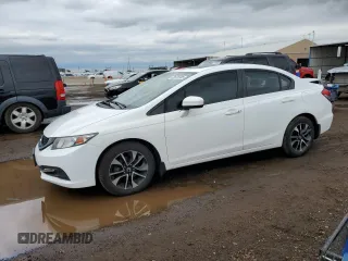 2015 Honda Civic EX z VIN 19XFB2F89FE028490, wystawiony jako Copart lot #59528785 z przebiegiem 98 064 mil mil oraz Szkoda całkowita • Salvage title. Historia ofert i sprzedaży dostępna na DreamBid. Obrazek 1.