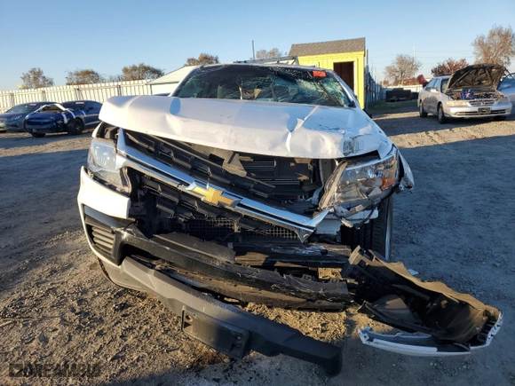 2021 Chevrolet Colorado 2WD Work Truck with VIN 1GCHSBEA5M1236802, listed as a Copart auction lot 82391714 with 52,703 mi miles and Salvage Title. Bid and sale history available at carsss.com. Image 5.