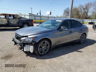 2015 Infiniti Q50 Premium z VIN JN1BV7AP7FM331161, wystawiony jako Copart lot #51585935 z przebiegiem 151 709 mil mil oraz Szkoda całkowita • Salvage title. Historia ofert i sprzedaży dostępna na DreamBid. Obrazek 1.
