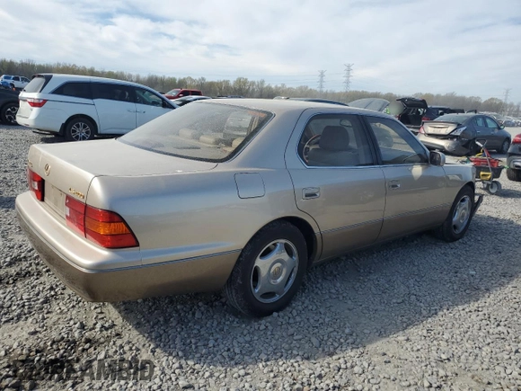 1998 Lexus LS 400 z VIN JT8BH28F9W0134440, wystawiony jako Copart lot #50134335 z przebiegiem 201 036 mil mil oraz Szkoda całkowita • Salvage title. Historia ofert i sprzedaży dostępna na DreamBid. Obrazek 3.