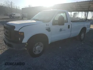 2008 Ford F-250 XL with VIN 1FTNF20558EA67302, listed as a Copart auction lot 83908354 with 59,644 mi miles and Salvage title. Bid and sale history available at DreamBid. Image 1.