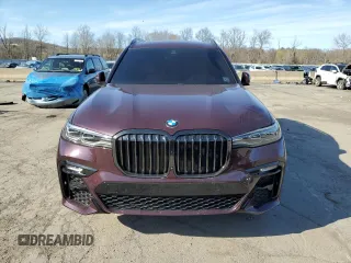 2022 BMW X7 xDrive40i z VIN 5UXCW2C00N9K81494, wystawiony jako Copart lot #51406425 z przebiegiem Nie podano mil oraz Szkoda całkowita • Salvage title. Historia ofert i sprzedaży dostępna na DreamBid. Obrazek 5.