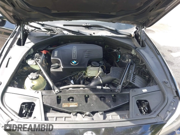 2015 BMW 5 Series 528i with VIN WBA5A5C57FD512845, listed as a IAAI auction lot 41954256 with 174,944 mi miles. Bid and sale history available at carsss.com. Image 10.