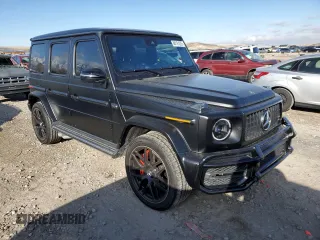 2022 Mercedes-Benz G 63 AMG z VIN W1NYC7HJ1NX439246, wystawiony jako Copart lot #88161225 z przebiegiem 7 607 mil mil oraz Szkoda całkowita • Salvage title. Historia ofert i sprzedaży dostępna na DreamBid. Obrazek 4.