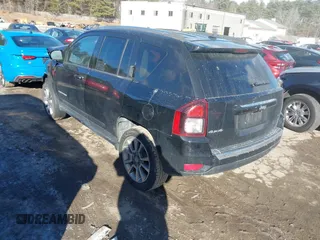 2016 Jeep Compass High Altitude Edition with VIN 1C4NJDEB8GD550196, listed as a IAAI auction lot 41421266 with 70,927 mi miles. Bid and sale history available at carsss.com. Image 3.