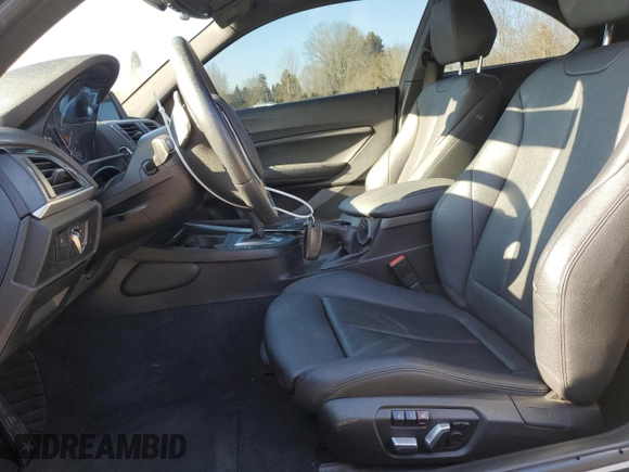 2016 BMW 2 Series 228i with VIN WBA1F9C59GV545896, listed as a Copart auction lot 42260055 with 68,755 mi miles and Salvage Title. Bid and sale history available at DreamBid. Image 7.