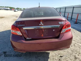 2018 Mitsubishi Mirage ES z VIN ML32F3FJ1JHF09662, wystawiony jako Copart lot #58352485 z przebiegiem 83 880 mil mil oraz Szkoda całkowita • Salvage title. Historia ofert i sprzedaży dostępna na DreamBid. Obrazek 6.
