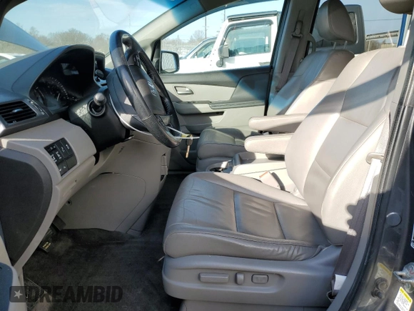 2012 Honda Odyssey Touring with VIN 5FNRL5H93CB130097, listed as a Copart auction lot 47445765 with 0 mi miles and Non Repairable. Bid and sale history available at carsss.com. Image 7.