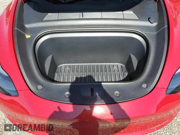 2022 Tesla Model Y Performance with VIN 7SAYGDEF9NF452155, listed as a Copart auction lot 52068895 with 42,072 mi miles and Salvage title. Bid and sale history available at DreamBid. Image 11.