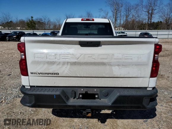 2021 Chevrolet Silverado 1500 Work Truck with VIN 3GCNWAEK4MG387335, listed as a Copart auction lot 89169855 with 79,688 mi miles and Salvage Title. Bid and sale history available at carsss.com. Image 6.
