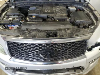 2015 Infiniti QX80 with VIN JN8AZ2NE4F9085038, listed as a Copart auction lot 52729425 with 214,783 mi miles and Clean title. Bid and sale history available at DreamBid. Image 12.