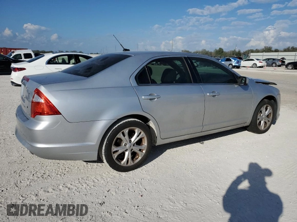 2012 Ford Fusion SE with VIN 3FAHP0HG0CR154640, listed as a Copart auction lot 44767775 with 94,206 mi miles and Salvage Title. Bid and sale history available at DreamBid. Image 3.