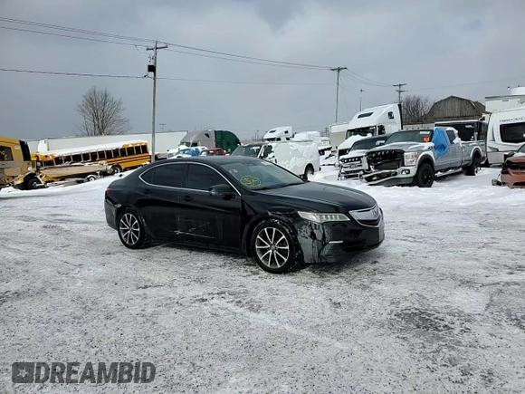 2017 Acura TLX V6 w/Technology Pkg with VIN 19UUB3F59HA000800, listed as a Copart auction lot 46326765 with 155,222 mi miles and Salvage Title. Bid and sale history available at carsss.com. Image 14.