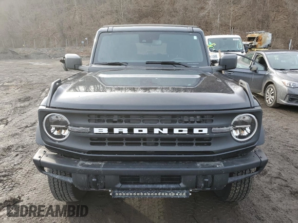 2022 Ford Bronco with VIN 1FMEE5DH8NLB29609, listed as a Copart auction lot 45769305 with 43,967 mi miles and Salvage Title. Bid and sale history available at carsss.com. Image 5.