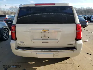 2018 Chevrolet Tahoe Premier with VIN 1GNSCCKC2JR131282, listed as a Copart auction lot 84832944 with 127,170 mi miles and Salvage Title. Bid and sale history available at carsss.com. Image 6.
